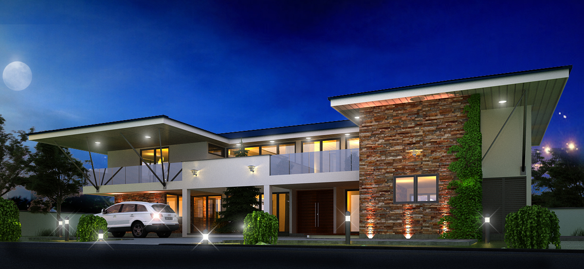 K- Boats Residence night